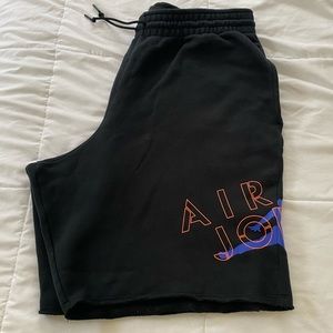 Black Air Jordan shorts